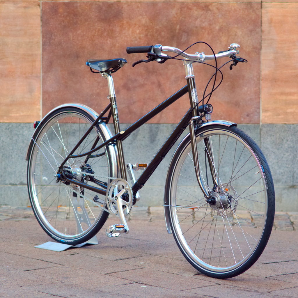 Bycykel Pelago Airisto Commuter Charcoal i København