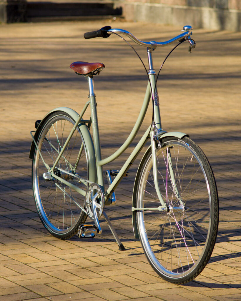 Pelago Brooklyn Helene Grey at Blågårds Plads in Nørrebro Copenhagen. Photo by Københavns Cykelkooperativ